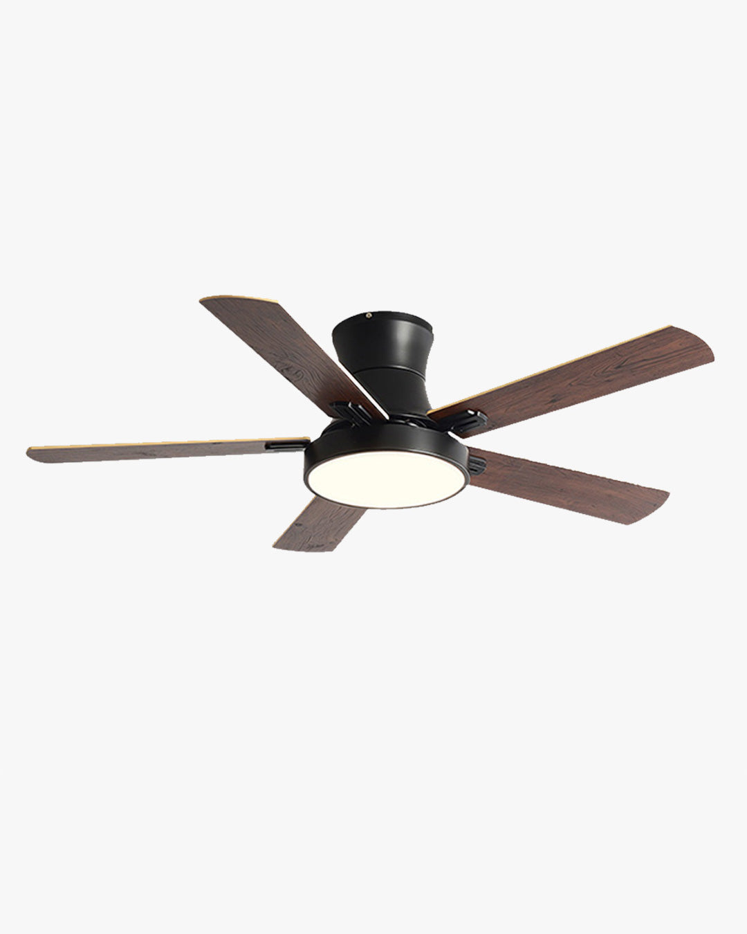 WOMO Flache Deckenventilatorlampe aus Holz-WM5014