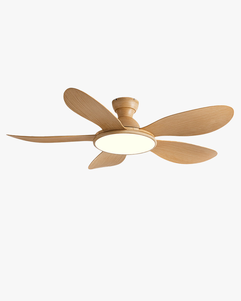 Ventilateur de plafond WOMO à profil plat et lumière vive - WM5153