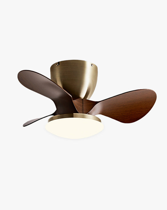 WOMO 24 Inch Small Low Profile Ceiling Fan Lamp - WM5159