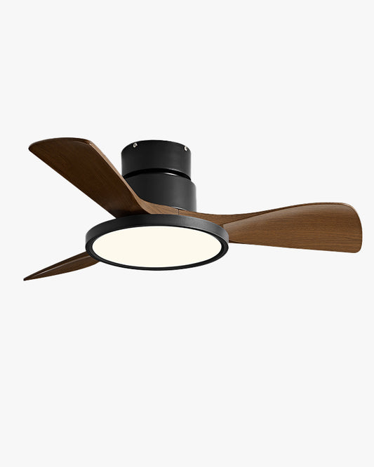WOMO 3 Blade Low Profile Ceiling Fan Lamp - WM5170