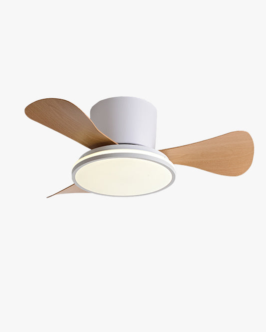 WOMO 28 Inch Small Hugger Ceiling Fan Lamp - WM5186