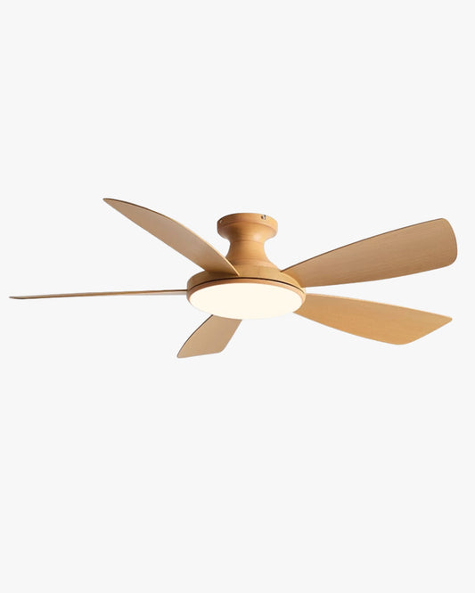 WOMO Modern Low Profile Ceiling Fan Lamp - WM5190