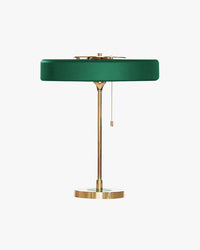 WOMO Mid-Century Round Table Lamp with Pull Chain - WM8009