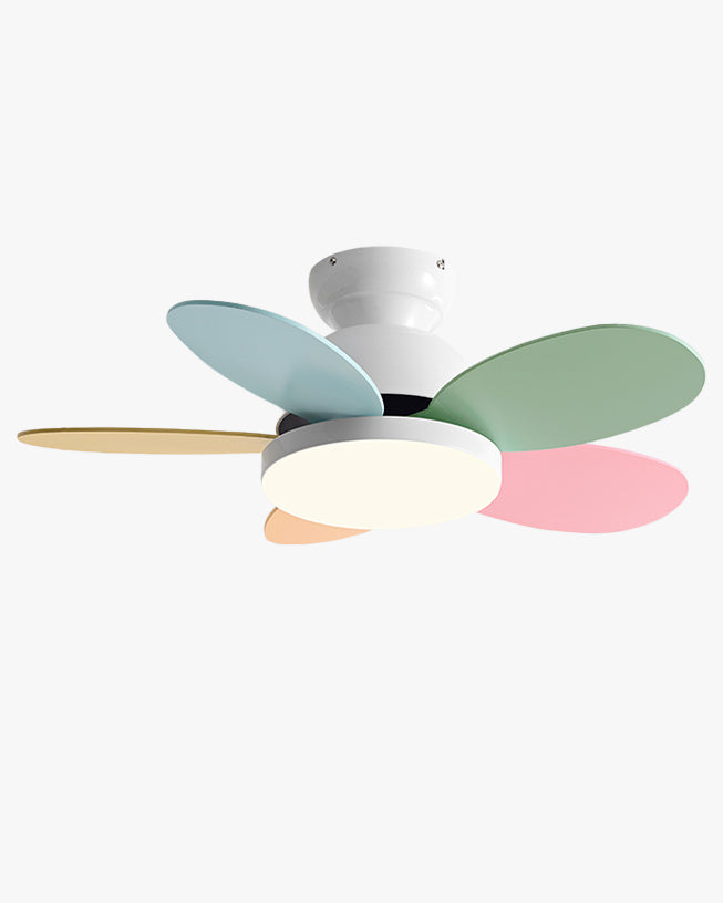 WOMO 36 Inch Children Low Profile Ceiling Fan Lamp-WM5225