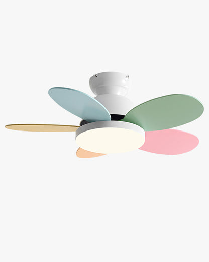 WOMO 36 Inch Children Low Profile Ceiling Fan Lamp-WM5225