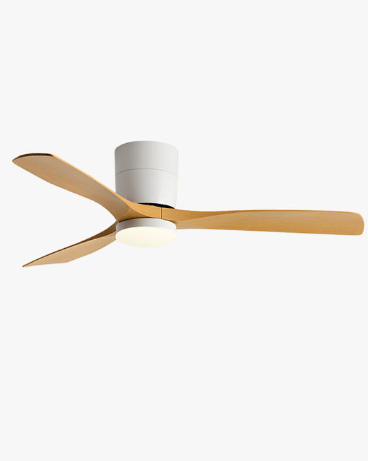 WOMO Modern Low Profile Ceiling Fan Lamp-WM5215