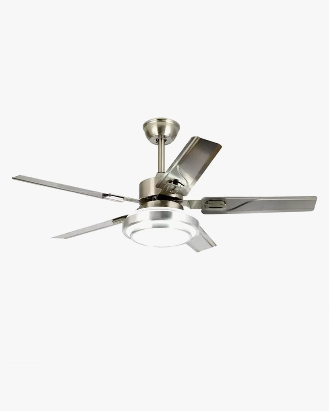 WOMO Slimline Stainless Steel Ceiling Fan Lamp - WM5112