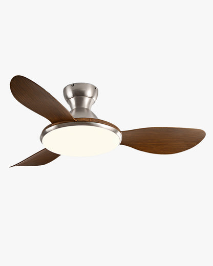 WOMO Low Profile Ceiling Fan with Bright Light - WM5155