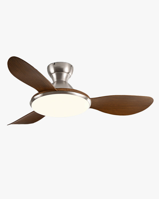 WOMO Low Profile Ceiling Fan with Bright Light - WM5155