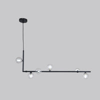 WOMO Linear Glass Ball Chandelier-WM2090