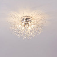 WOMO Dandelion Crystal Ceiling Light WM1014