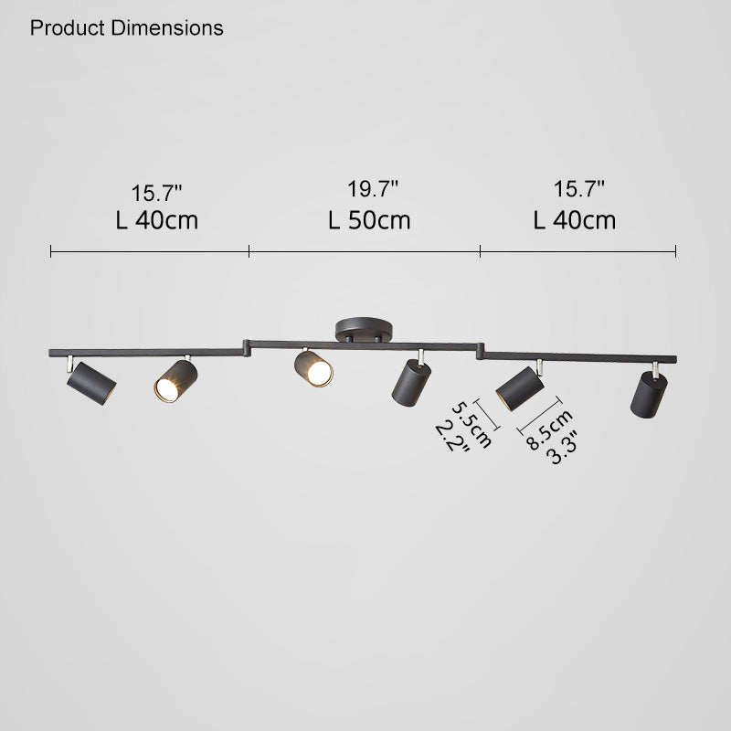 WOMO Directional LED Spotlights Kitchen Ceiling Light-WM1038