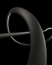 WOMO Suspension LED Spirale noire - WM2299