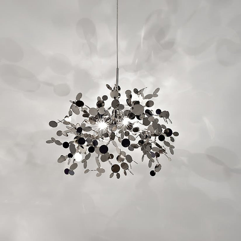 WOMO Cluster Pendant Light Silver Gold Dining Table Modern-WM2042