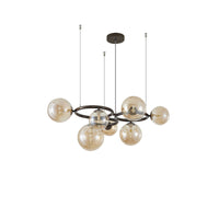 WOMO Chandelier with Colored Glass Balls-WM2253