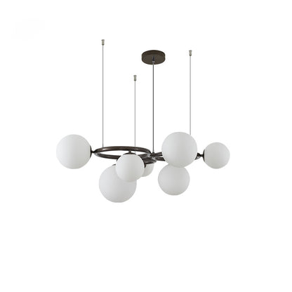 WOMO Colored Glass Ball Chandelier-WM2253