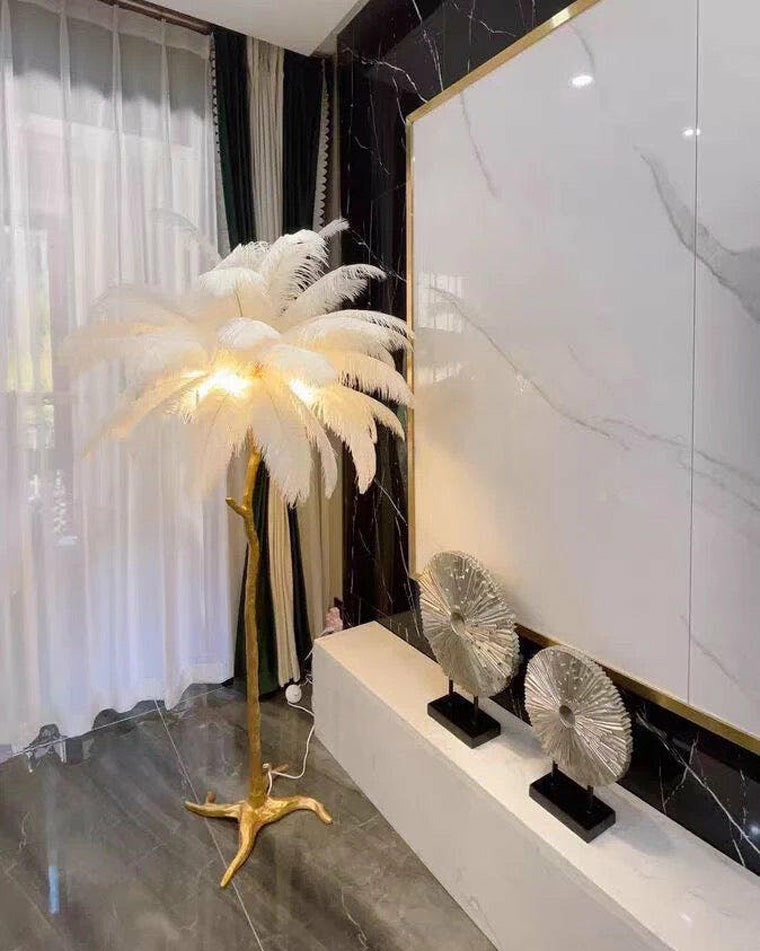 WOMO Fan Palm Floor Lamp -WM7000