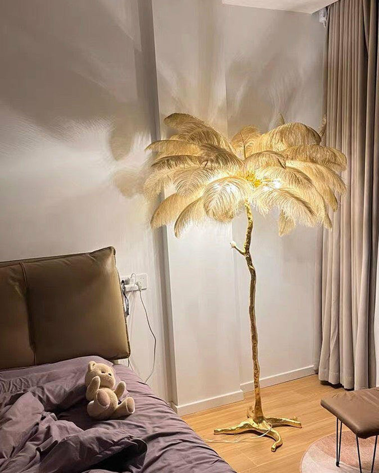 WOMO Fan Palm Floor Lamp -WM7000