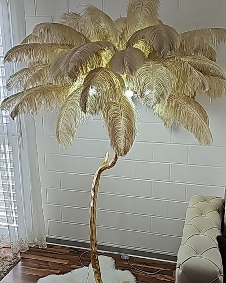 WOMO Fan Palm Floor Lamp -WM7000
