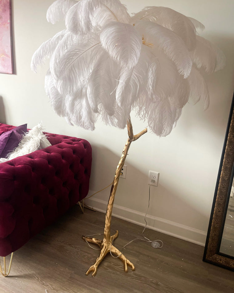 WOMO Fan Palm Floor Lamp -WM7000