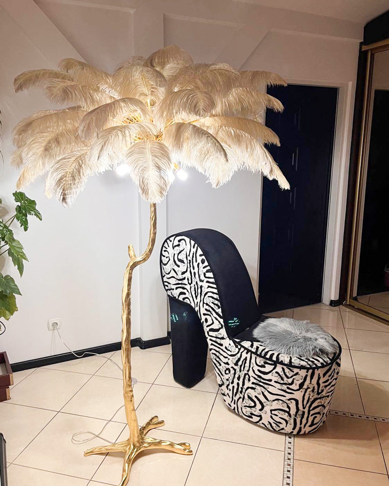 WOMO Fan Palm Floor Lamp -WM7000