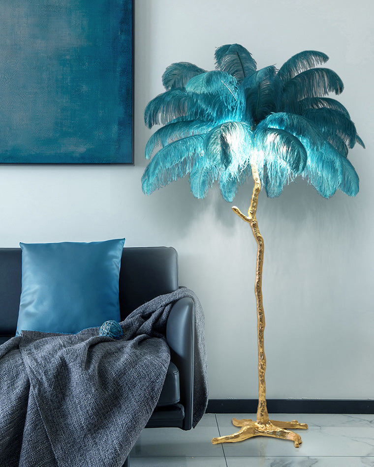 WOMO Fan Palm Floor Lamp -WM7000