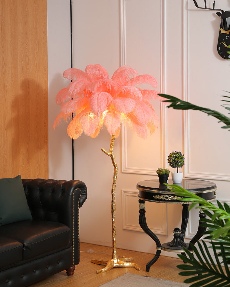 WOMO Fan Palm Floor Lamp -WM7000