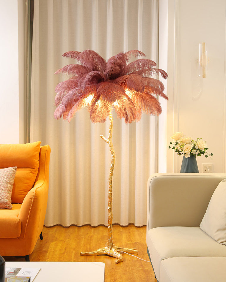 WOMO Fan Palm Floor Lamp -WM7000