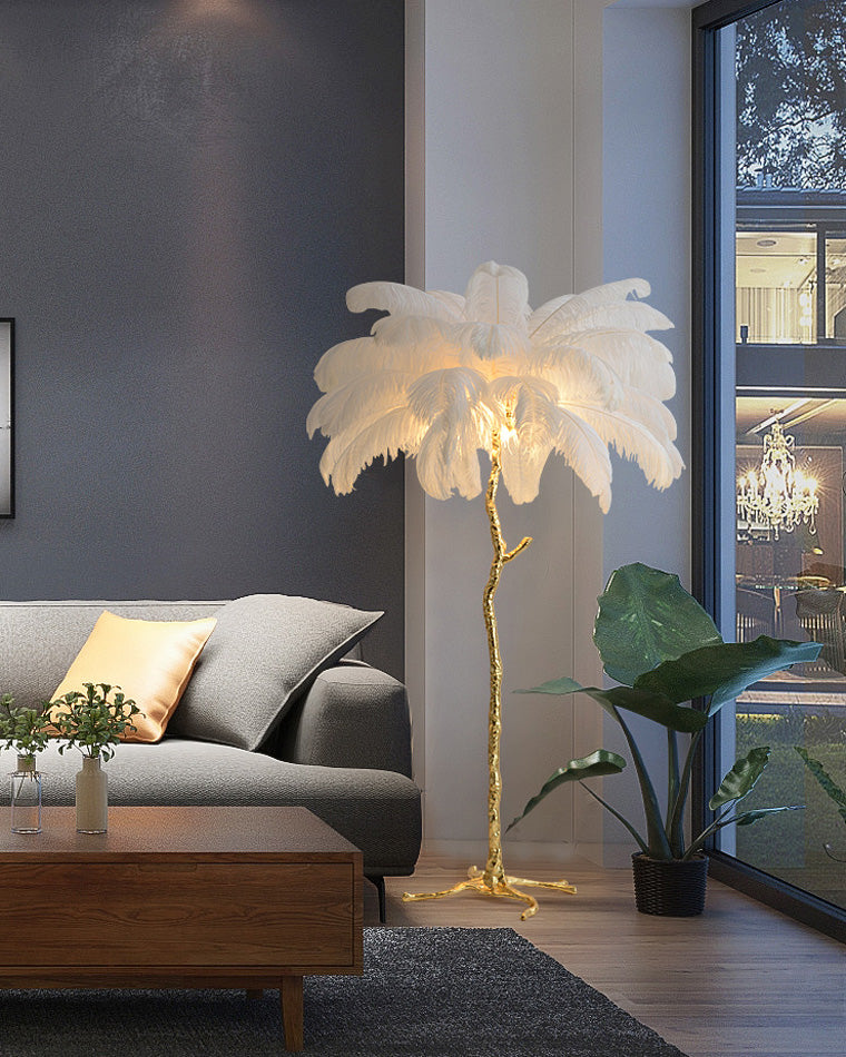 WOMO Fan Palm Floor Lamp -WM7000