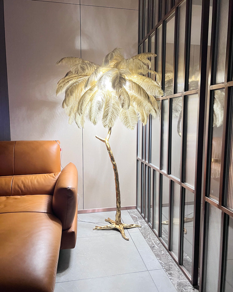 WOMO Fan Palm Floor Lamp -WM7000