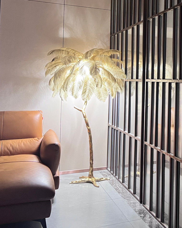 WOMO Fan Palm Floor Lamp -WM7000