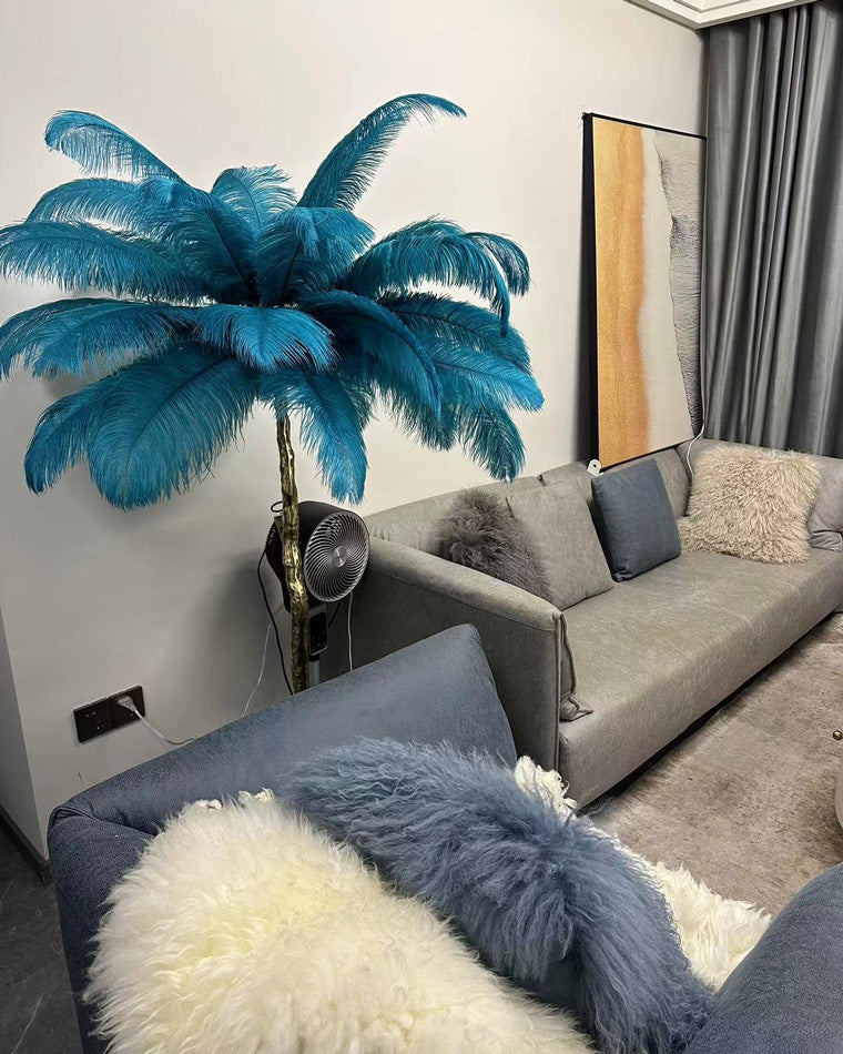 WOMO Fan Palm Floor Lamp -WM7000