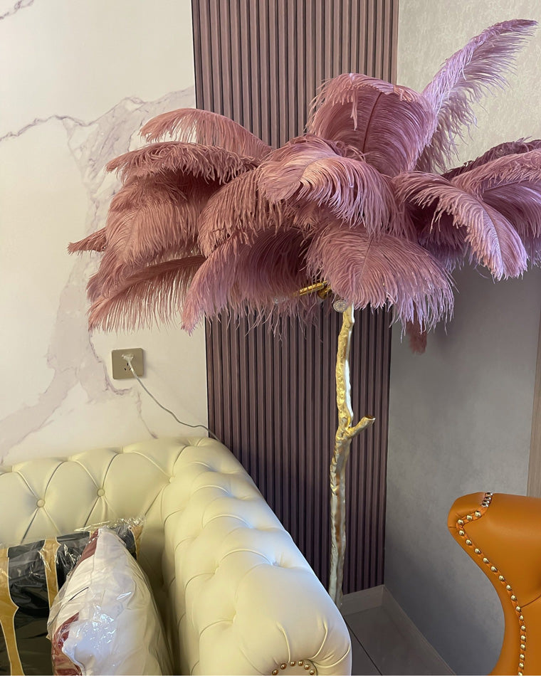 WOMO Fan Palm Floor Lamp -WM7000