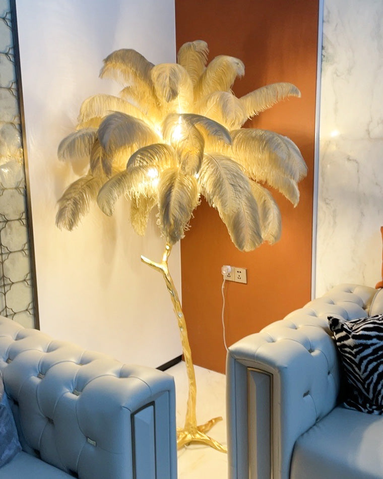 WOMO Fan Palm Floor Lamp -WM7000