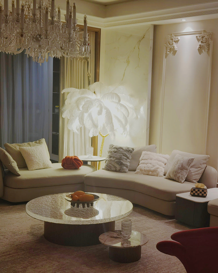 WOMO Fan Palm Floor Lamp -WM7000