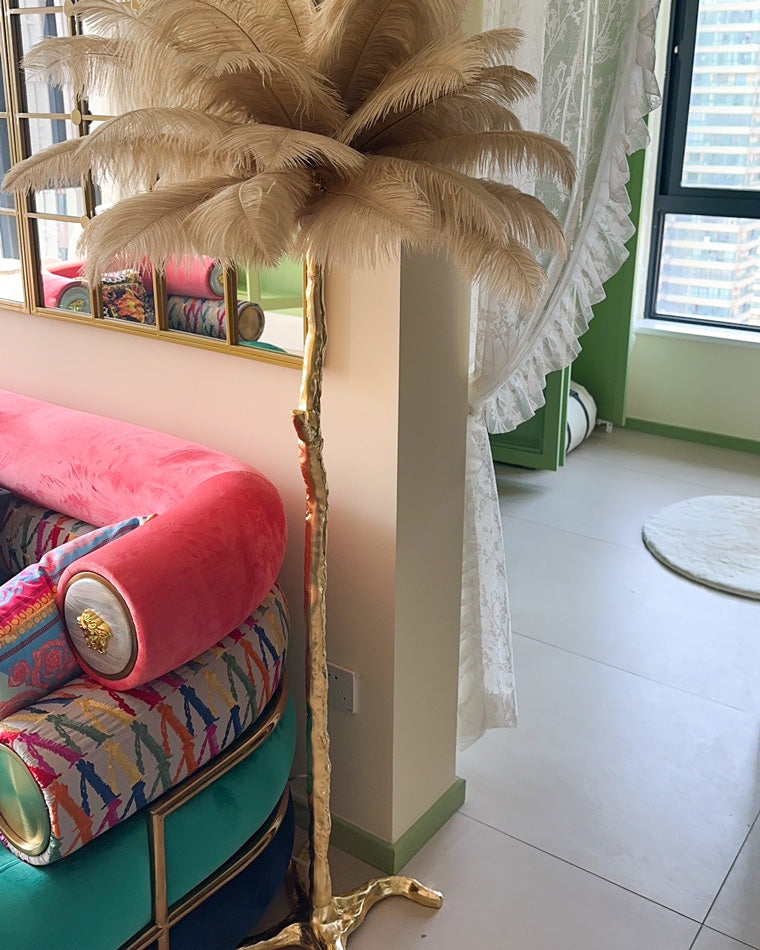 WOMO Fan Palm Floor Lamp -WM7000
