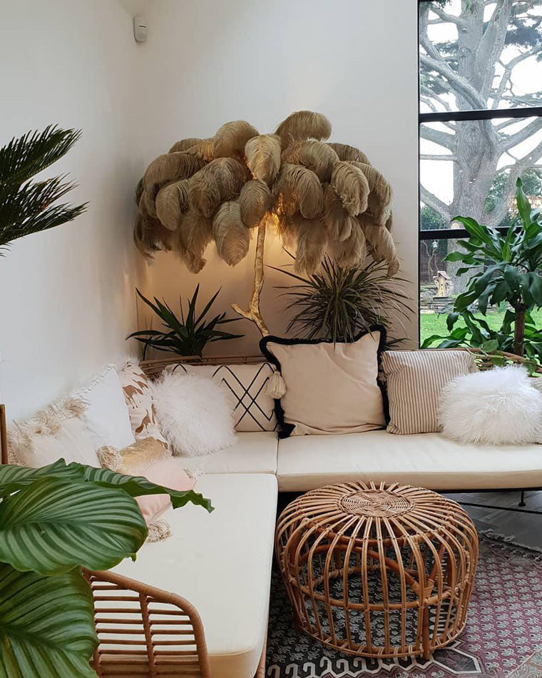WOMO Fan Palm Floor Lamp -WM7000