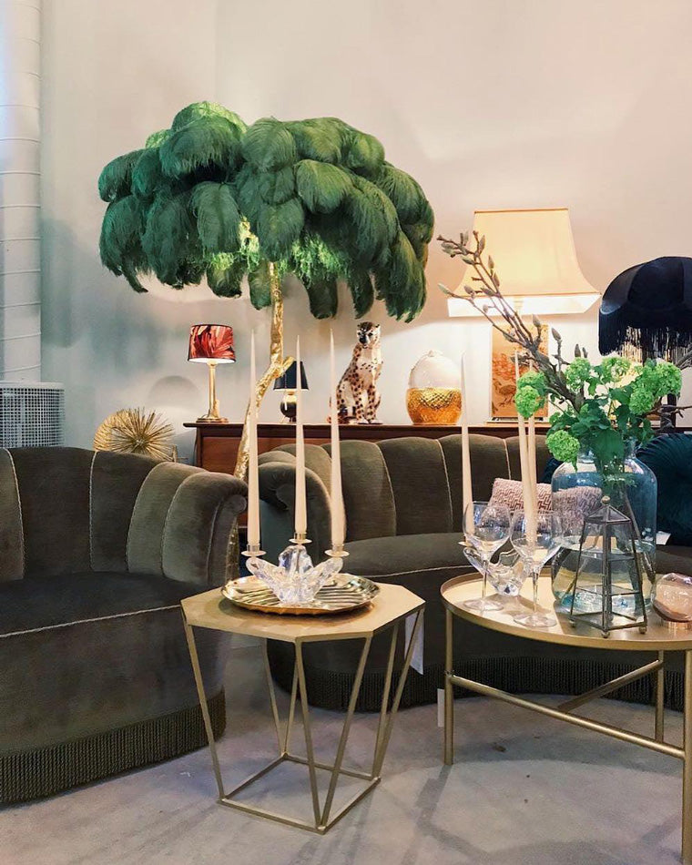 WOMO Fan Palm Floor Lamp -WM7000