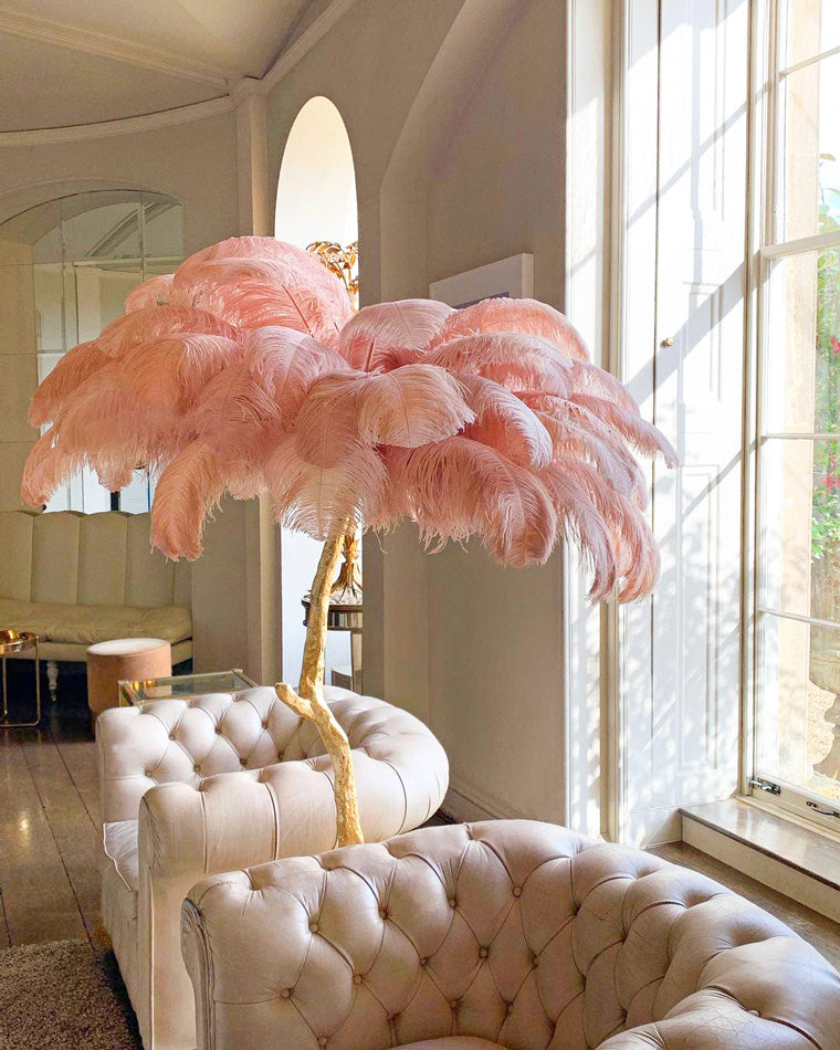 WOMO Fan Palm Floor Lamp -WM7000