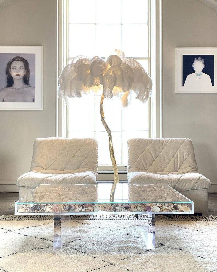 WOMO Fan Palm Floor Lamp -WM7000