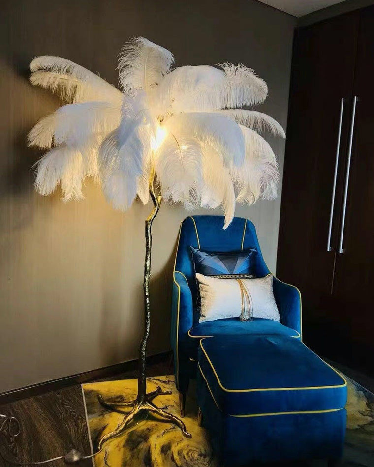 WOMO Fan Palm Floor Lamp -WM7000