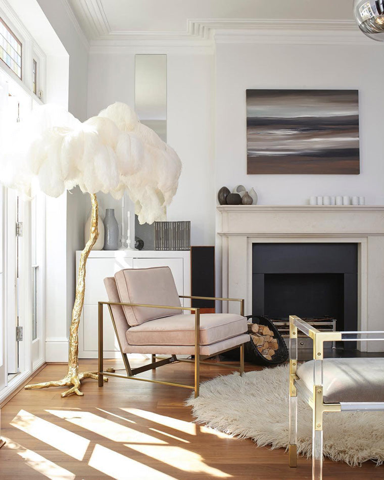 WOMO Fan Palm Floor Lamp -WM7000