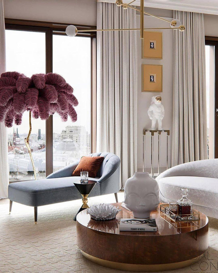 WOMO Fan Palm Floor Lamp -WM7000