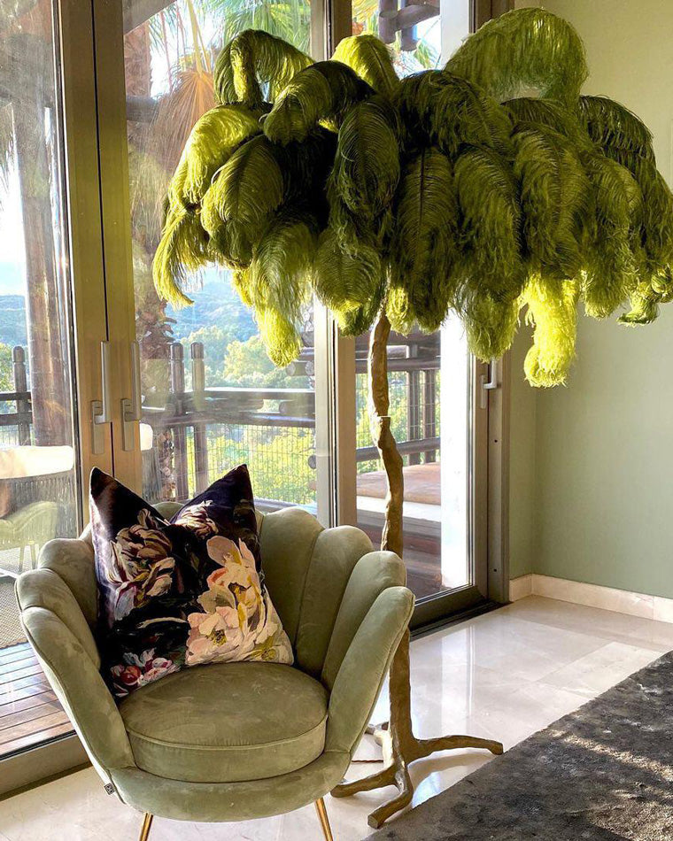 WOMO Fan Palm Floor Lamp -WM7000