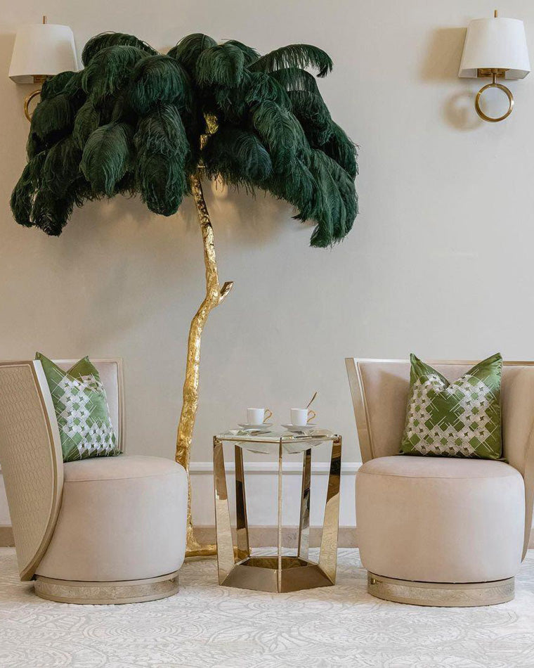 WOMO Fan Palm Floor Lamp -WM7000