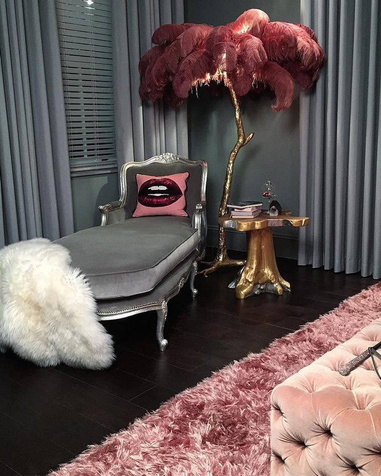 WOMO Fan Palm Floor Lamp -WM7000