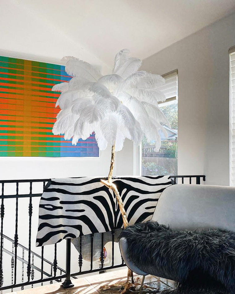 WOMO Fan Palm Floor Lamp -WM7000
