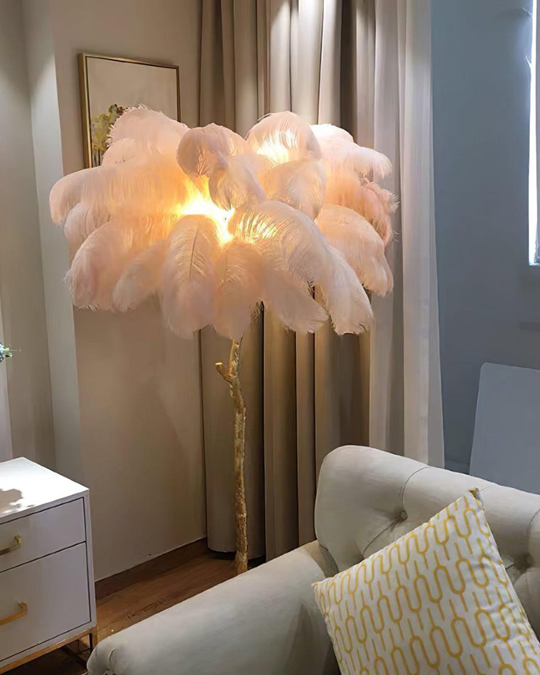 WOMO Fan Palm Floor Lamp -WM7000