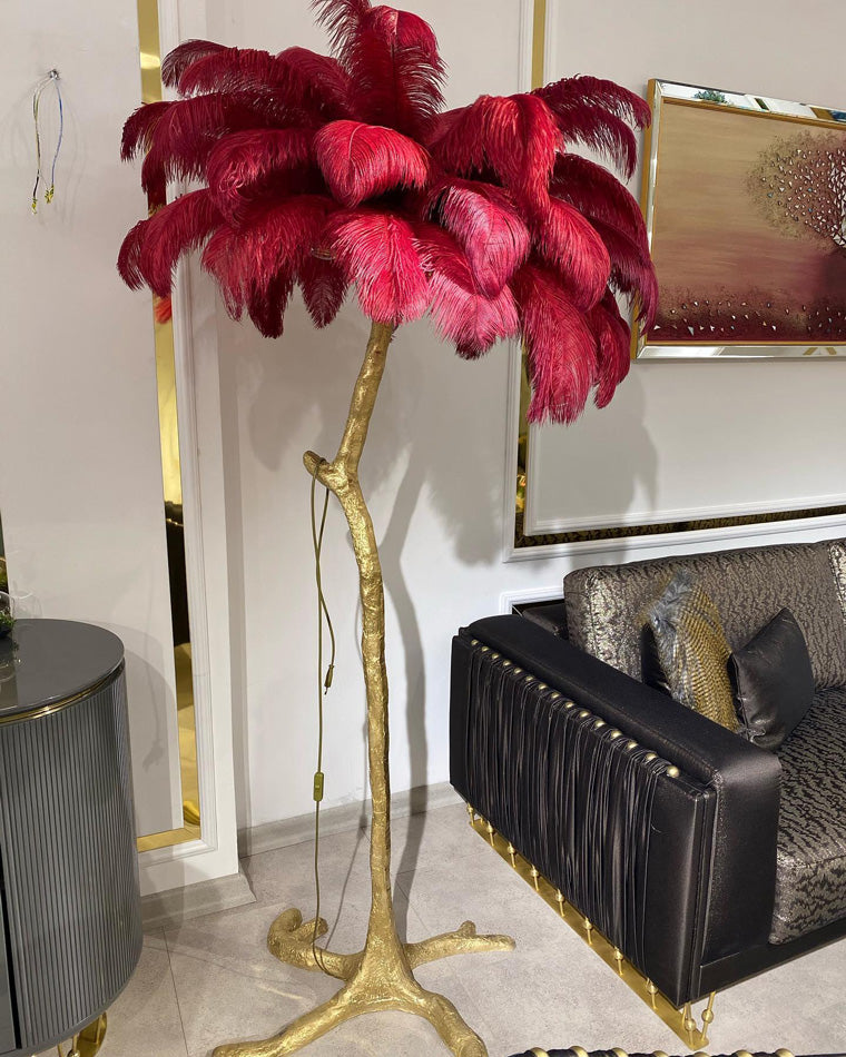 WOMO Fan Palm Floor Lamp -WM7000