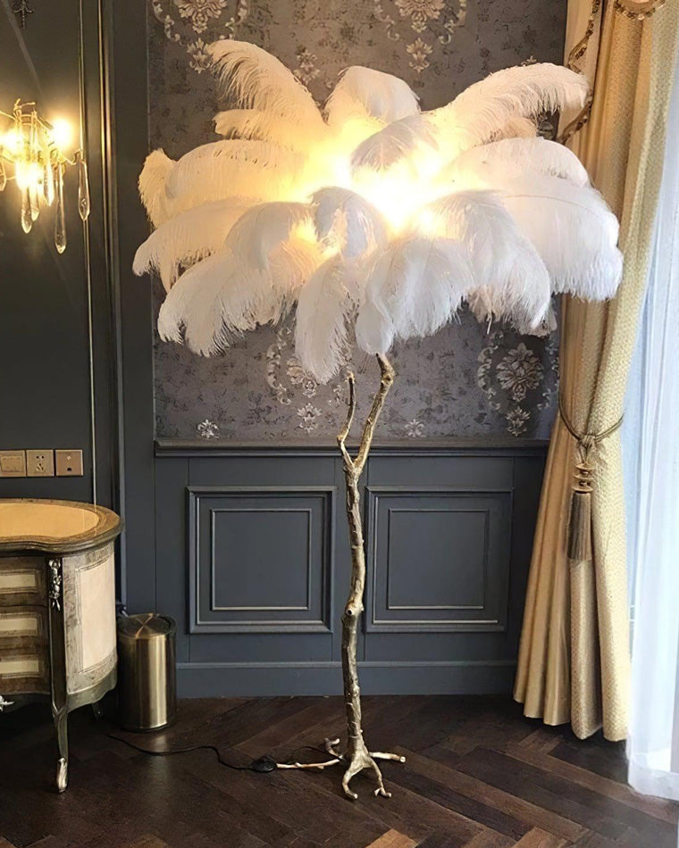 WOMO Fan Palm Floor Lamp -WM7000